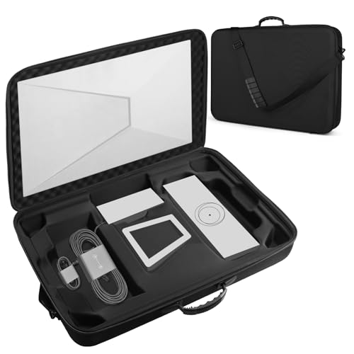 Starlink Gen 3 Case Starlink Standard Case for Travel, RV and Outdoor Protection Waterproof EVA Carrying Case for Starlink Gen 3 Dust-Tight Crush-Resistant with Custom Internal Partitions (Black)