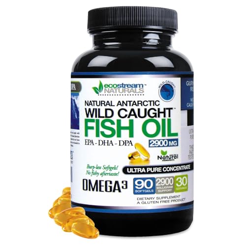 Image of Antarctic Wild Caught Omega 3 Fish Oil with DPA-EPA-DHA 2,900 MG Strength