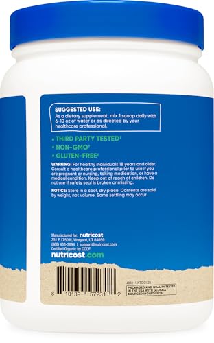 Nutricost Organic Baobab Fruit Powder Unflavored (1 LB) - Vegan, GMO-Free, Gluten Free - Image 5