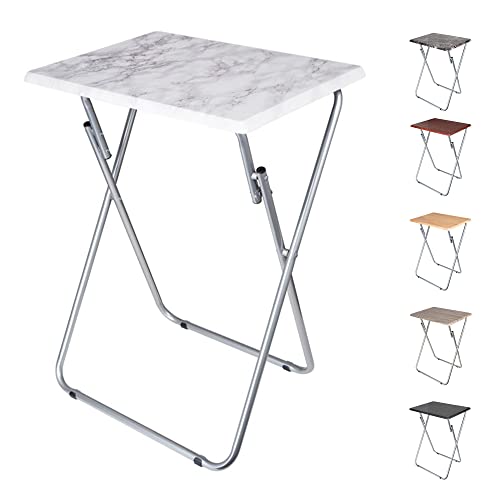 SG Traders Petite table pliante pour chambre, table d'extérieur, table d'ordinateur, table basse, table pliante de jardin, table TV pour salon 48x38x66 cm