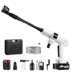 未使用⭐︎強力　高圧洗浄機 1200W 18MPa 2way給水　節水 Amazon | Suyncll 高圧洗浄機 1500W 最大吐出圧力13MPa 50Hz