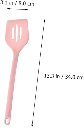 Miniatura 3 de Silicone Kitchen Cooking Utensil with Wooden Handles Heat-resistant Non-stick Spatula Spoon and Shovel for Household Cooking Easy to Clean and Store