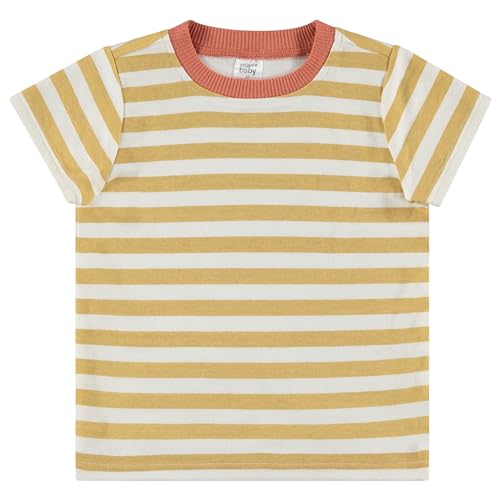 Cudlie 5-Pack Toddler/Baby Boy Short Sleeve Shirts - Premium Quality T-Shirt Tops for Lightweight Comfort and Style.Multipack Infants and Childrens Essentials.