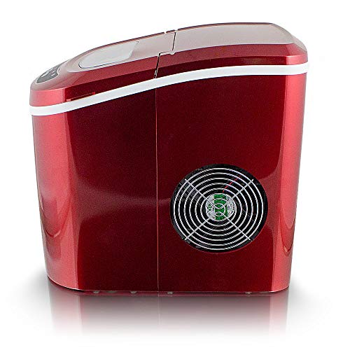 Eiswürfelmaschine Eiswürfelbereiter Eiswürfel Ice Maker EIS Maschine (Rot) – Bild 5