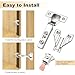 Probrico Full Overlay Soft Closing Clip On Face Frame Mounting Cabinet Hinges,1 Pair