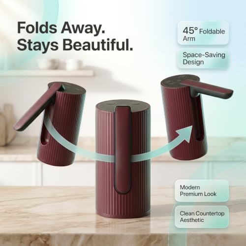 Image of Rechargeable Automatic Water Dispenser Pump for 20 Litre can Bottle with 3 Timer Modes, Type-c Charging, Folding Hose and BPA Free Electric Water Pump for Home & Office