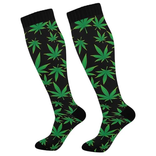 Image of Compression Socks for Women & Men, Knee High Socks for Circulation Medical Running Athletic Nurse Travel