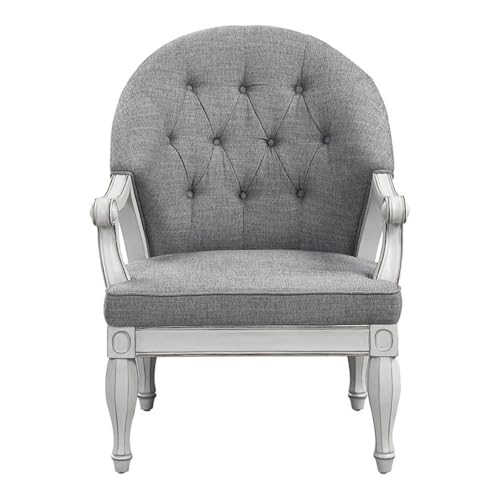 Sillón Tela Plegable Gris miniatura 4
