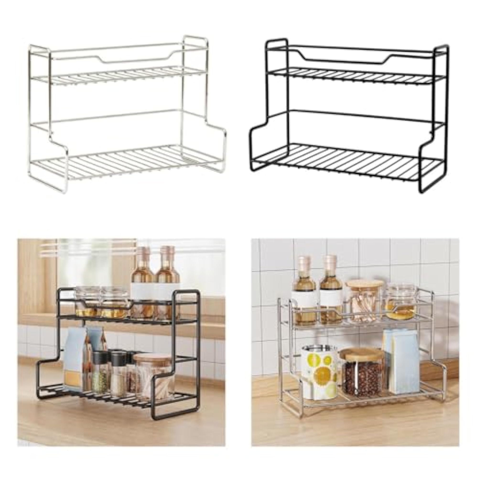 Space Saving Multipurpose Kitchen Storage Rack for Restaurant