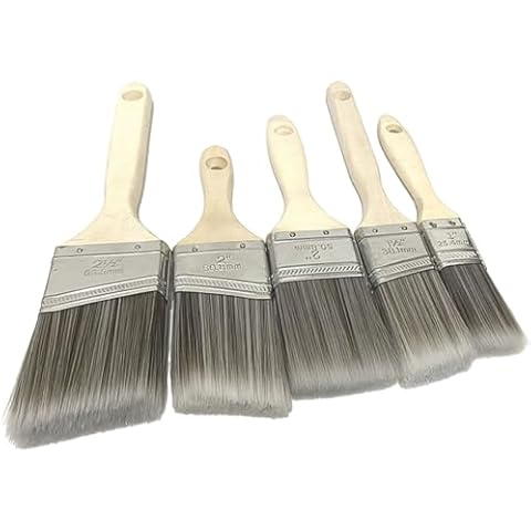 POHOVE 5 Piece Wood Stain Brush Set Cover