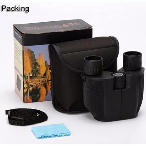 Image of KREVIA 10X25 HD Portable Binoculars 1000m Long Distance and Tourism BAK 4 Prism Wide Angle Mini Telescope for Sightseeing Travel - 1Pcs