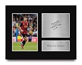 HWC Trading Marcos Senesi Bournemouth Gifts Printed Signed Autograph Picture for Soccer Fans and Supporters - US Letter (ID-007112)