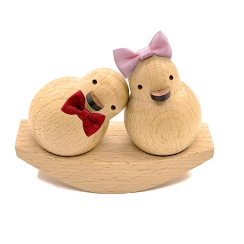 Ich liebe dich Holzente als dekoratives Geschenk für Freundin, Freund, Ehemann, Paare, Ehefrau – Lustige Geschenkideen für Hochzeitstag, Valentinstag, Geburtstag, Einweihungsparty, Hochzeitsgeschenk