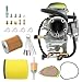 laffoonparts Ozark 250 Carburetor w/Fuel Filter Air Filter Replacement for Suzuki LTF250 Ozark 250 2002-2009 2012-2014, QuadSport Z 2004-2009 Replace# 13200-21G10 13200-05G22 13200-05G00