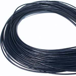 1.5mm Greek Leather Cord Dark Blue