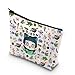WCGXKO Anime Inspired Makeup Bag Animated Movie Themed Zipper Cosmetic Bag For Fans (POISON Bag)