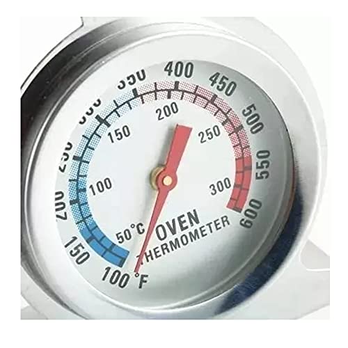 Termômetro para Forno e Churrasqueira Profissional Aço Inox