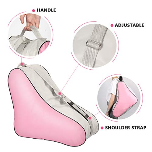 Bolsa de ombro BESPORTBLE com zíper suave e grande capacidade de tecido triangular, bolsa de ombro p