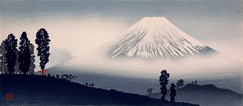 Cuadro lienzo Monte Fuji Takahashi Hiroaki decoración salón 60x90
