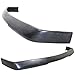 Front Bumper Lip Compatible with 1984-1992 BMW E30 3-Series, Black PU Front Lip Finisher Under Chin Spoiler Add On by IKON MOTORSPORTS, 1985 1986 1987 1988 1989 1990 1991