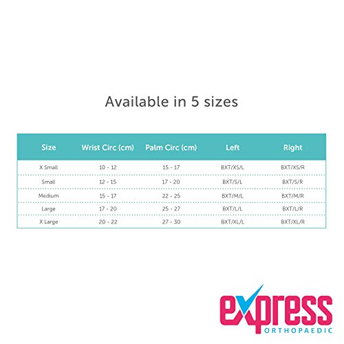 Medically Approved Neoprene Wrist & Thumb Brace Support For Arthritis, Carpal Tunnel, Sprains & RSI (M - Wrist Circ:15-17cm, Right)