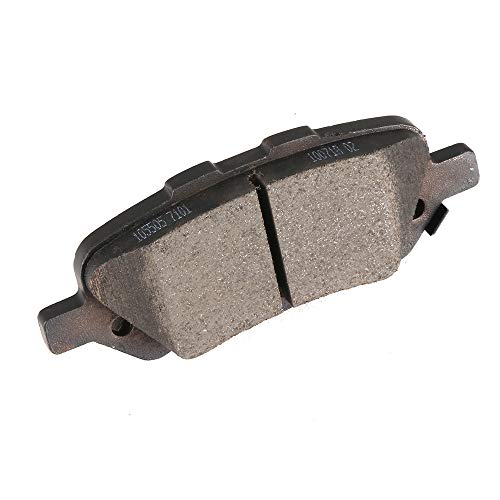 image for cciyu D1401 D1402 Front & Rear Professional Ceramic Brake Pads Set fit
