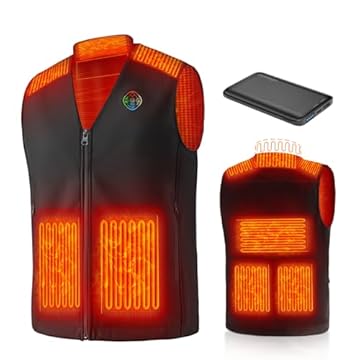 thin heated vest for men