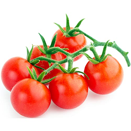 Tke Farms - Large Red Cherry Tomato Seeds For Planting, 300 Mg Approx. 100 Seeds, Solanum Lycopersicun #TOP1