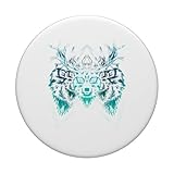 Zoom IMG-2 mystical wolf stag spirit nordic Zoom IMG-2 mystical wolf stag spirit nordic