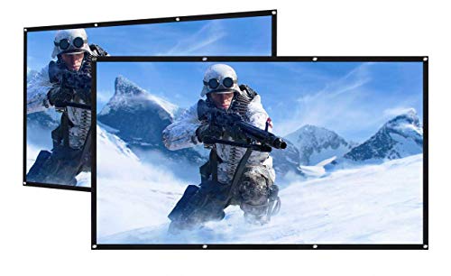 WiMiUS Projection Screen 100 Inches Canvas
