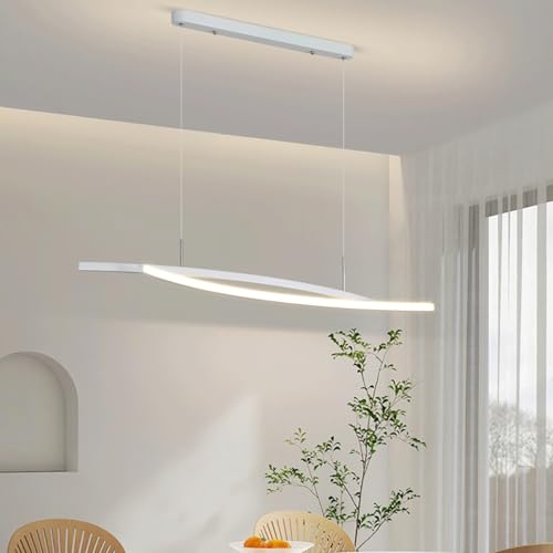Lámpara LED moderna para comedor rectangular y cocinas de concepto abierto 3