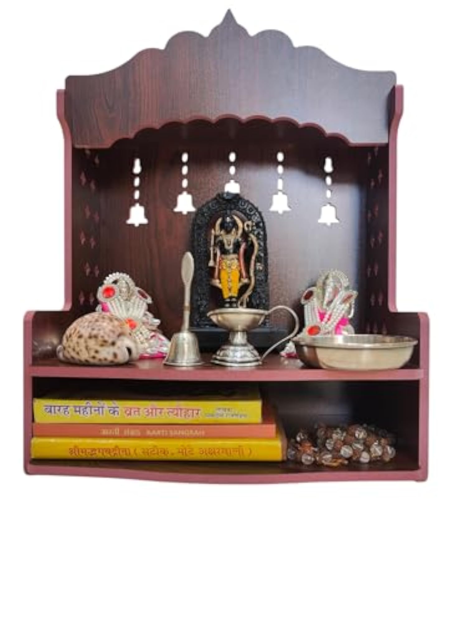 Beautiful MDF Wooden Temple for Home Decor