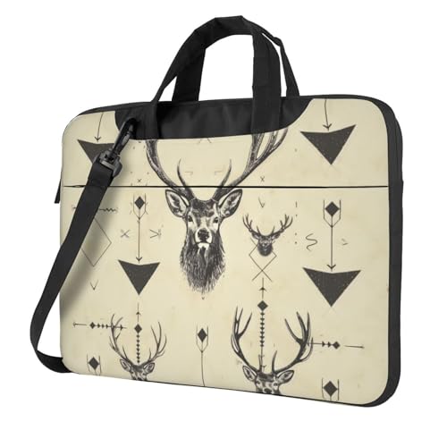 Sacoche ordinateur portable 15,6 résistant aux chocs bandoulière homme femme