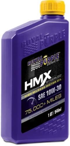 Royal Purple 11747-6PK HMX SAE 10W-30 High-Mileage Synthetic Motor Oil - 1 qt. (Case of 6) by Royal Purple