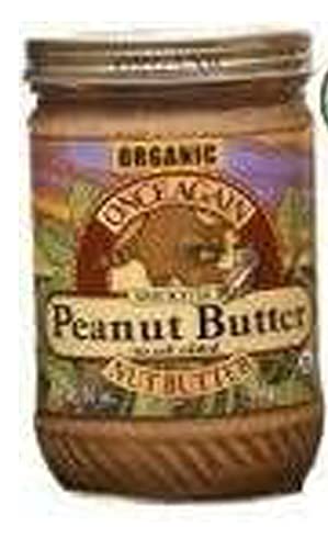 Mantequilla de maní 100% orgánica suave sin sal