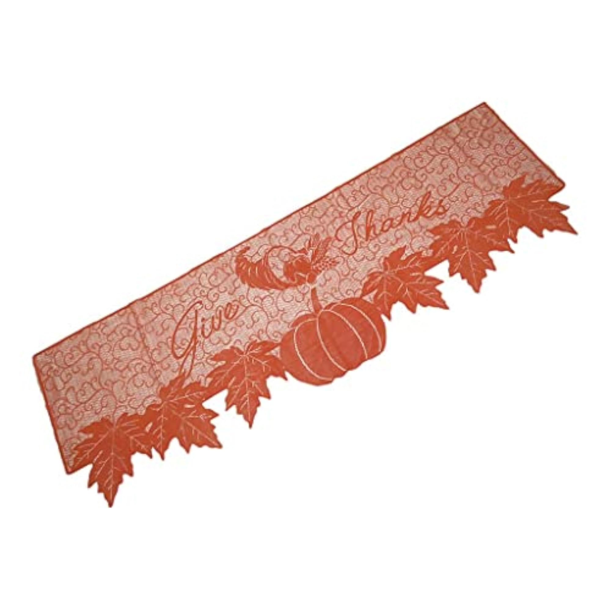 LR Decor Lace Fireplace Cloth Runner Mantle Scarf