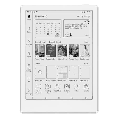 Meebook M8 | 7.8' eReader | HD 300PPI Eink Screen | Octa-core 2.2Ghz | 4+64G | 1TB TF Slot Expansion...