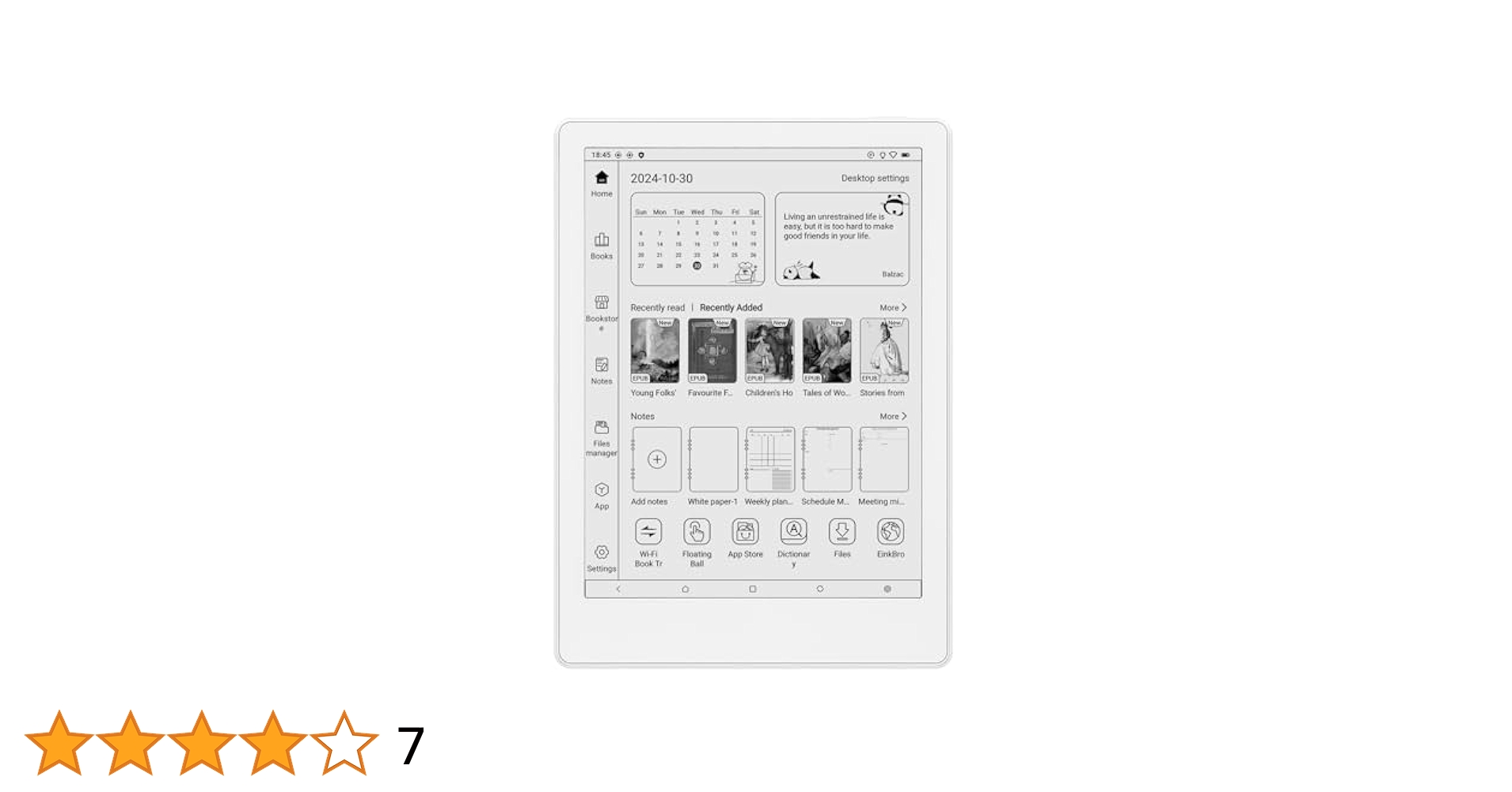極美品】MEEBOOK M8 電子書籍リーダー 本体 Amazon.com: Meebook