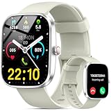 Matast 2026 Reloj Inteligente Hombre Mujer, 1.96' Smartwatch con Llamadas Bluetooth y Whatsapp Notificación, Pulsómetro,Monitor de Sueño, IP68 Pulsera Actividad con 100+ Modos Deportivos,