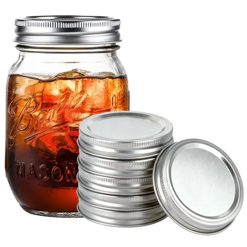 Mason Jar Lids (10Wide + 10Regular)