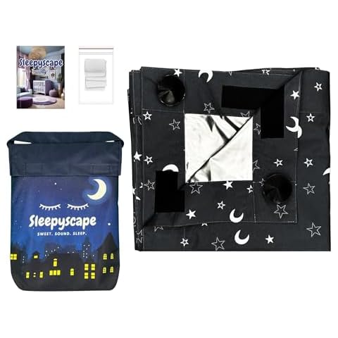 SleepyScape Portable Blackout Blinds for Travel Cover