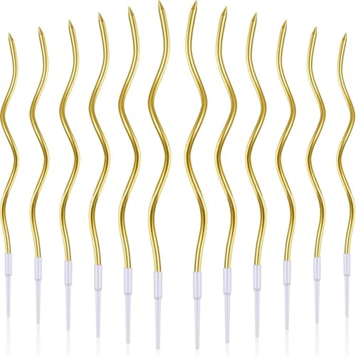 La Mejor Lista de Pastel elegante del mes. 50 Velas De Cumpleaños Espirales,Velas Cumpleaños,48 Piezas, Decorativas Para Pastel, 15 CM, Ideal Para Fiestas, Bodas Y Eventos Especiales,Aumentar El Sentido Ritual Del Festival