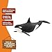 schleich Wild Life - Killer Whale Toy - 8” Realistic Orca Figurine - Ocean Wildlife Animal Figure for Screen-Free Play - Waterproof Durable Educational Toy for Kids - Boys and Girls Ages 3+ | 14807