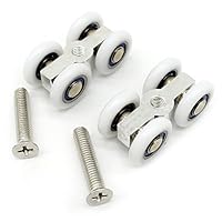 YUANQIAN Rollen für Schiebetüren, 2 Stück (Yq-1026-2p)