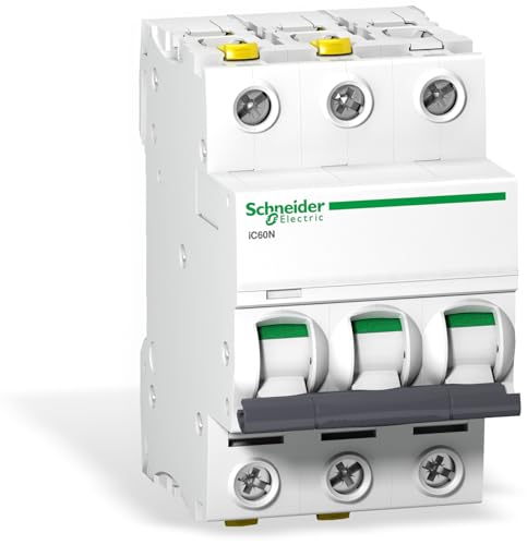 Schneider Electric A9F04316 Disjoncteur iC60N 3P 16A caractéristiques C