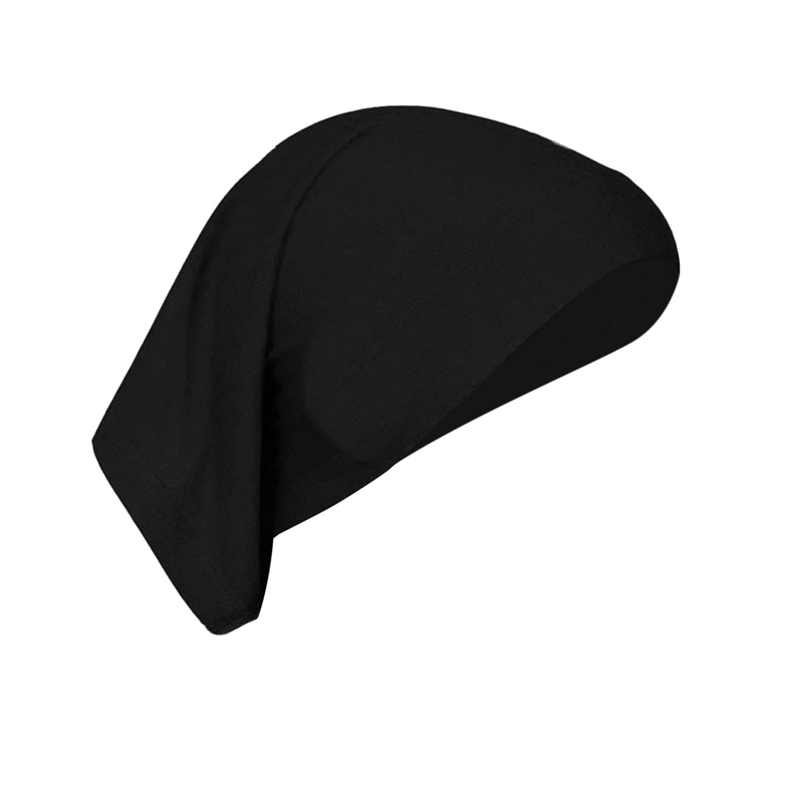 Women Headscarf Elastic Sweat Absorbent Cotton Underscarf Hijab Tube Cap