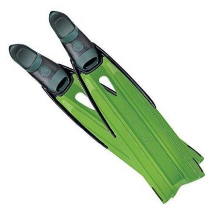 Aletas SPORASUB Spitfire Kelp para un aleteo fluido sin fatiga muscular