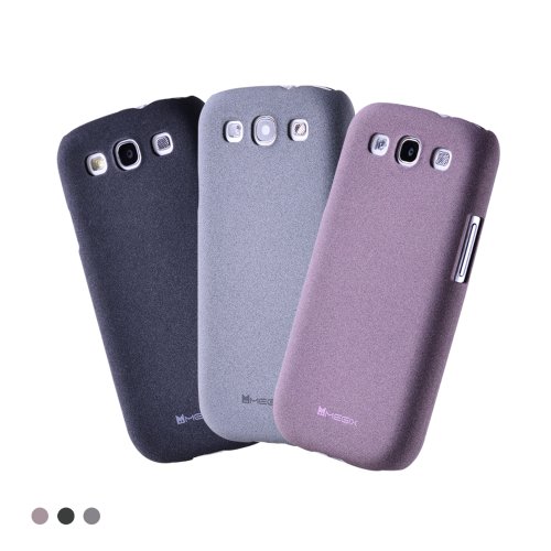 Megix Technology Stone Series Hard Case With Screen Protector For Galaxy S3 - Retail Packaging - Purple #TOP7