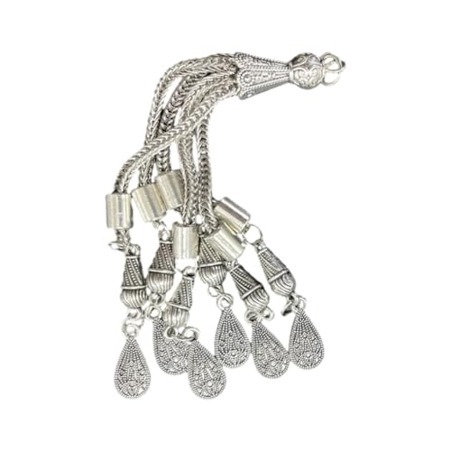 Vintage Style Leaves Moon Star Pendant DIY Rosary Jewelry Making Accessories