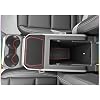 SKTU 2025 2026 Terrain Door Slot Mat for 2025 2026 GMC Terrain Accessories Door Groove Gate Pad 15Pcs Fit 2025 2026 Terrain Door Compartment Cup Center Console Liners 2025 Terrain Floor Liners (Red)